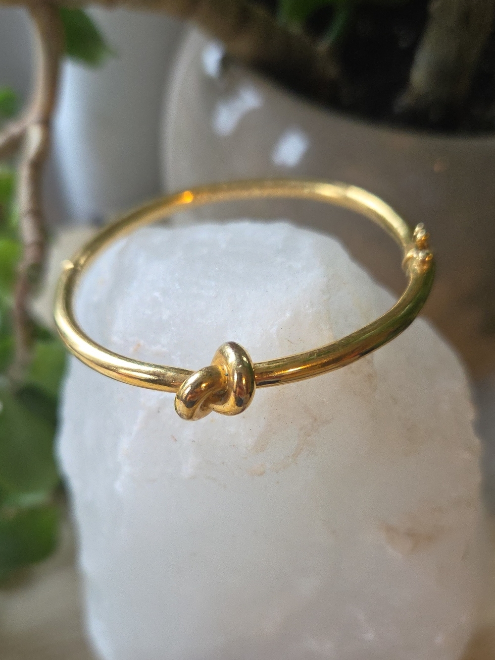 Kate Spade Knot Hinged Bangle Bracelet